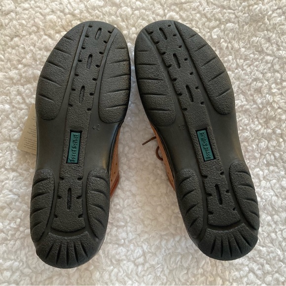 NWT Josef Seibel harmony Oxford two tone tan & brown leather shoes, size 42 - Picture 5 of 11